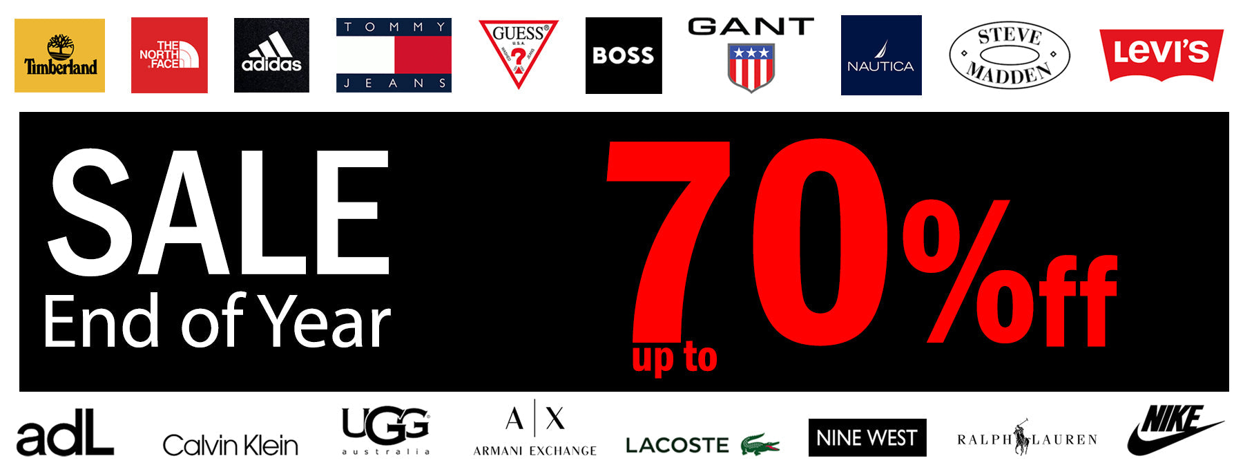 End of year sale