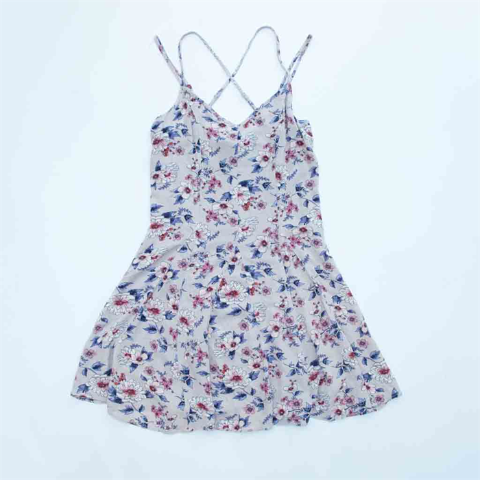 floral embellished dress