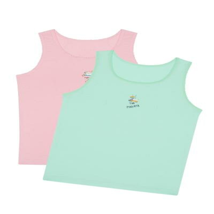 2 sleeveless undershirts