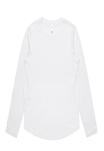WOS MAPLE CURVE LS TEE BLACK LARGE
