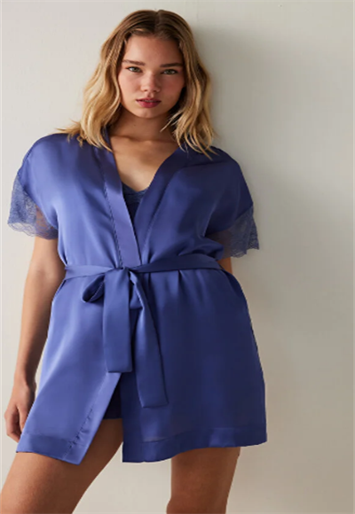 FREYA SATIN ROBE