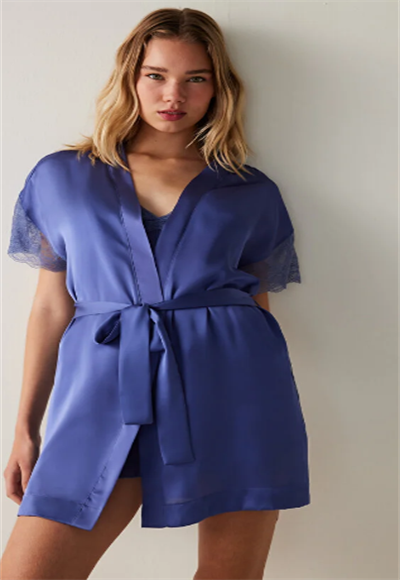 FREYA SATIN ROBE