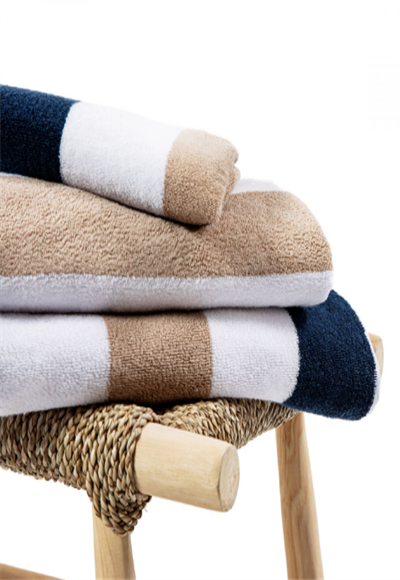 Striped towel