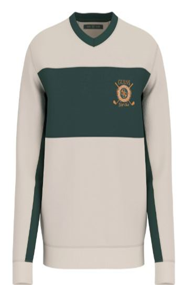 LOR BLOCK VN SWEAT - ORG COTTON POLY BRUSHED 400