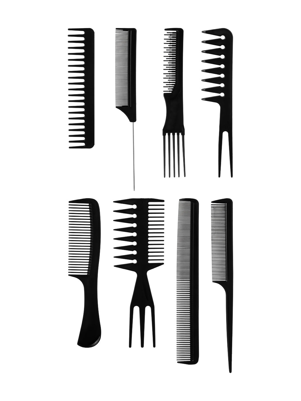 مجموعة مشط تصفيف الشعر