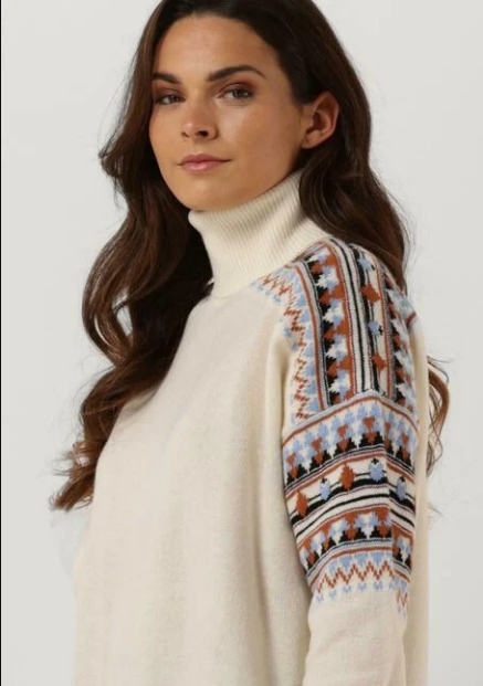 high neck blouse