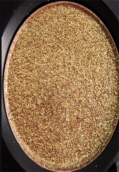Golden eyeshadow