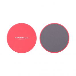 Miniso Sliding Sports Core Discs (Coral Red)