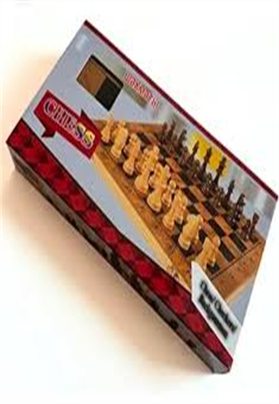 Small wooden chess 2840