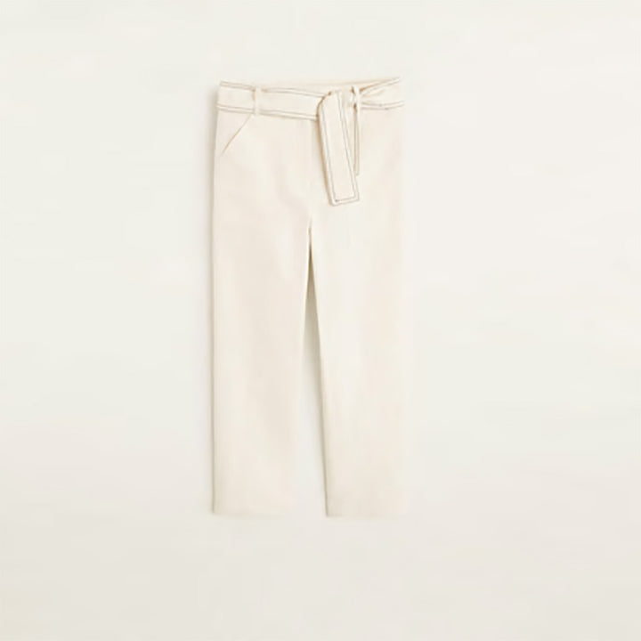 Pants with Waist Tie