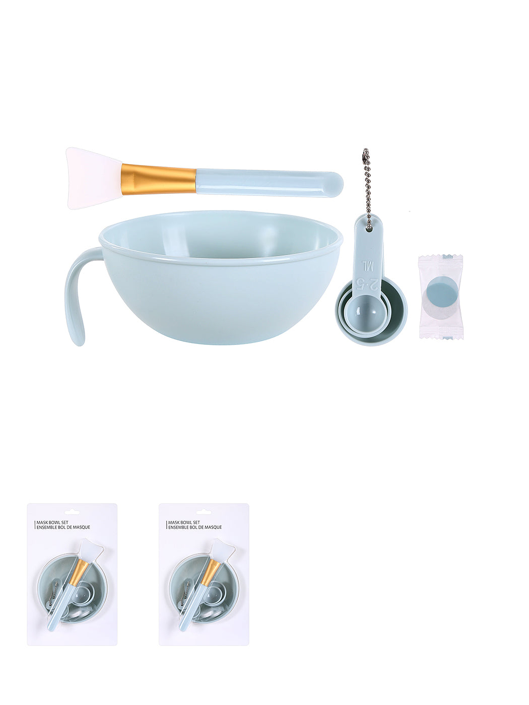 Facial mask mixing kit