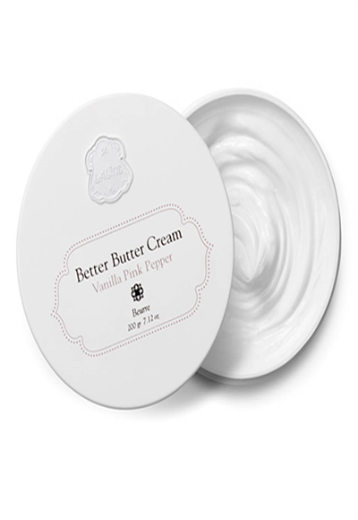 كريمة الزبدة والفانيليا الوردي 200 غم