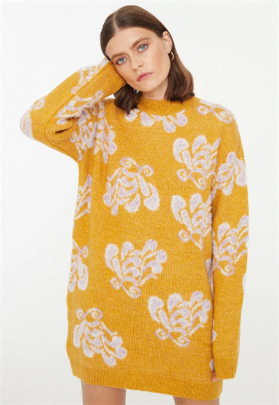 long wool blouse