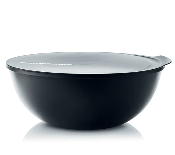 Serving bowl - Allegra - 5 liters - black / gold