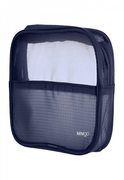 Minigo - 3-piece clothing storage bag (Navy Blue)
