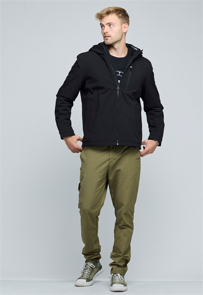 N.S-SOFTSHELL BONDED TO FLEECE
