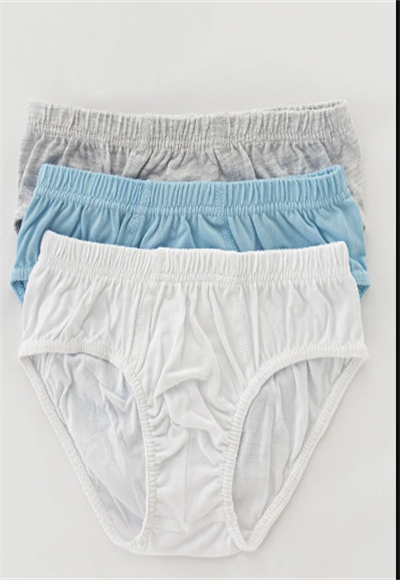 BOYS SIMPLE BLUE 3LU SLIP