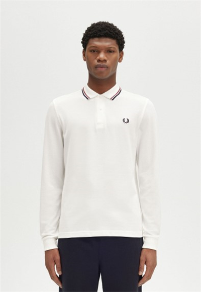 Long sleeve polo shirt