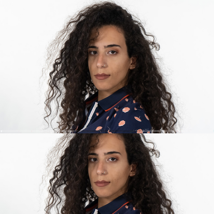 بلوزة مزينة بطباعة جرافيك