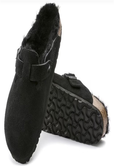 Fur lined slippers