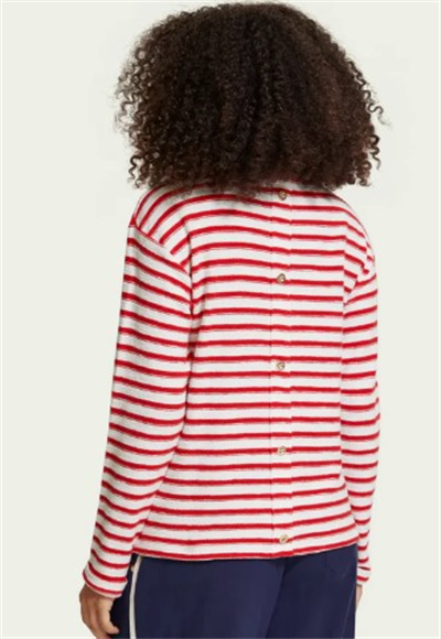 striped blouse