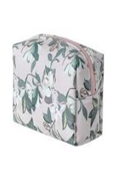 Nature Series - Rectangular Cosmetic Bag (Pink)
