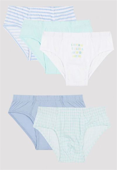 B.COLORFUL 5 PACK SLIP