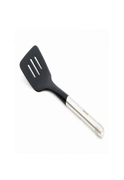 Nylon grooved nylon rounded stainless steel handle