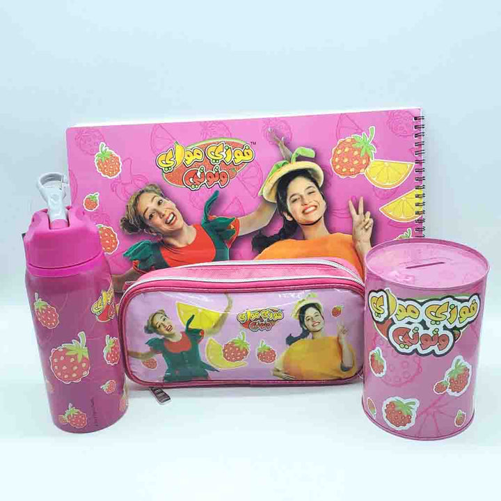 A packet of berries and mandalas