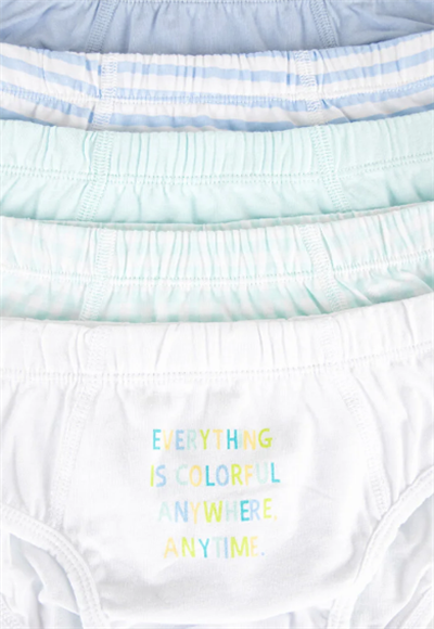 B.COLORFUL 5 PACK SLIP