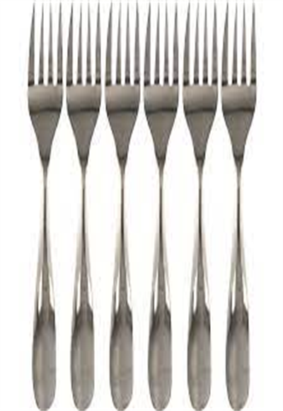 A72-6pcs-SS, mirror, fork-2.5mm, color card