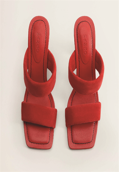 Heeled sandals