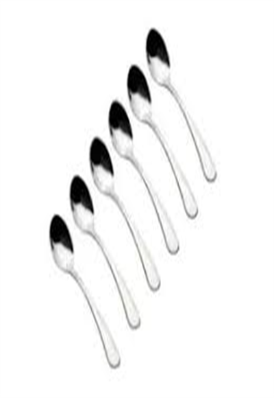 A72-6pcs-SS,mirror, Teaspoon2mm,color card+box