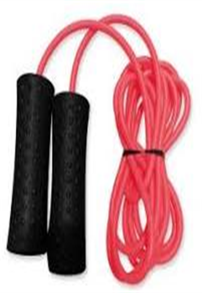 Jump rope with sports bearing from Miniso (Coral Red)