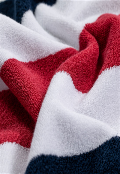 Striped towel