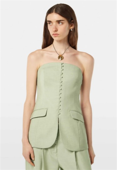 sleeveless blouse