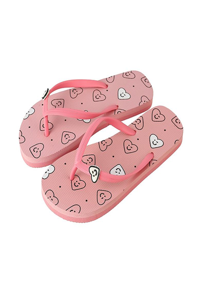 Women's Love and Peace Series Slippers (Pink Heart 37-38)