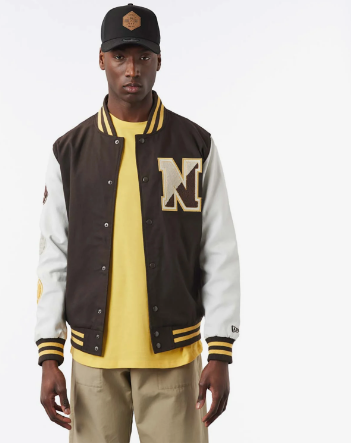 Brown Varsity Jacket from New Era
