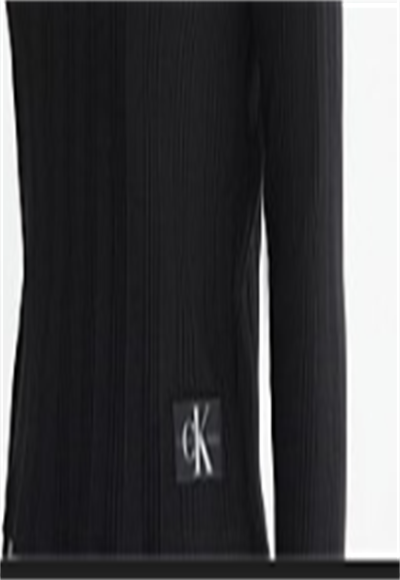BADGE RIB BABY TEE LONG SLEEVE