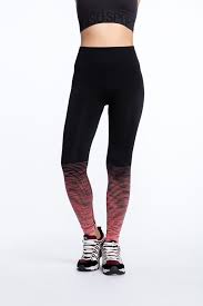 Pink and black sports pants