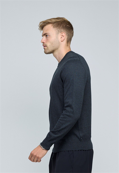 N.S-PIMA COTTON CREW NECK SWEA
