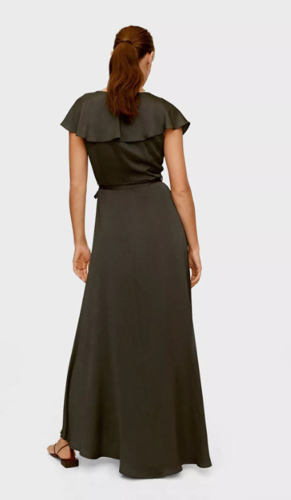 Long pleated dress