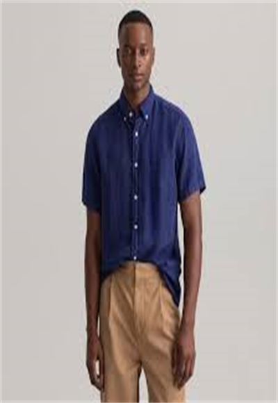 D2. REG UT GMNT DYED LINEN SS BD