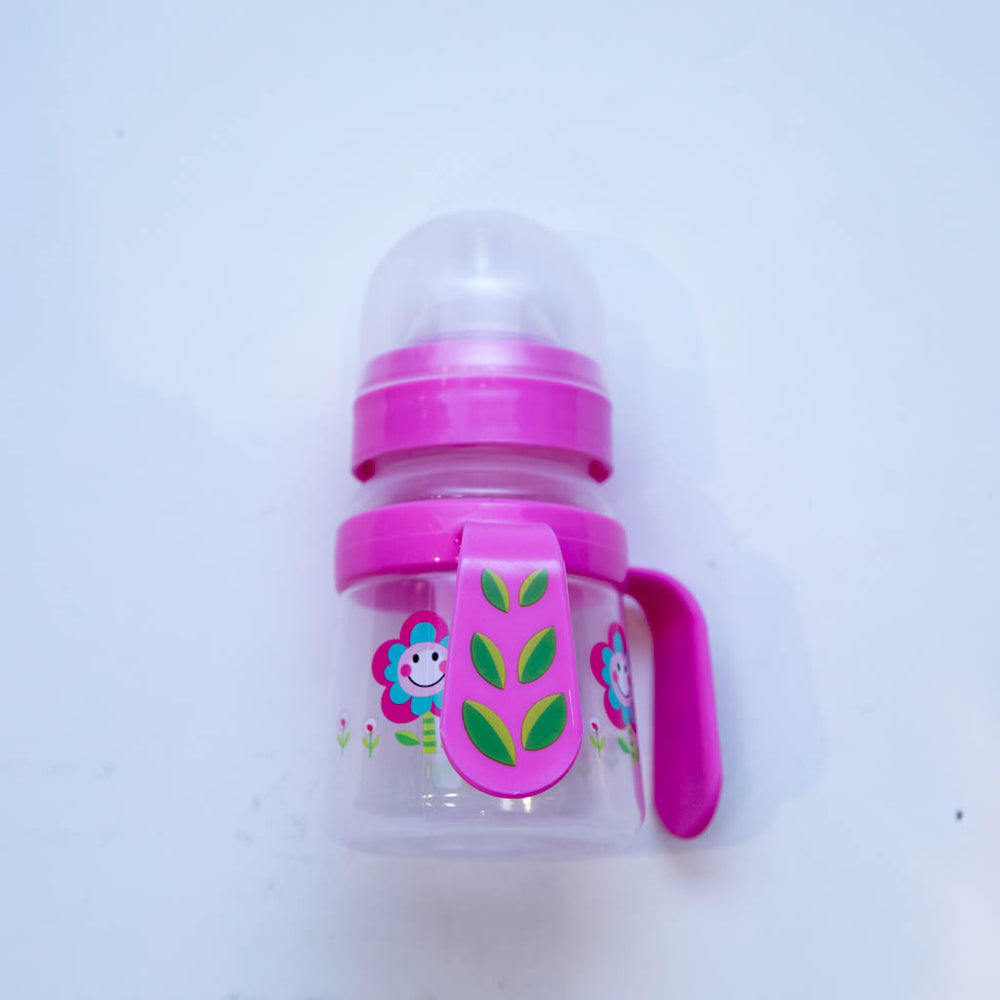 Bottle with three-color holders