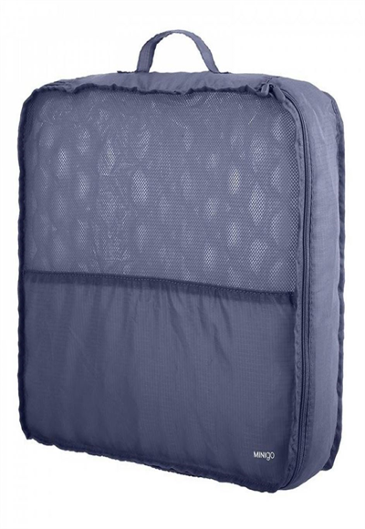 Minigo - 3-piece clothing storage bag (Navy Blue)