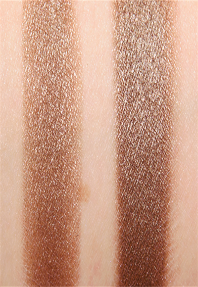 Warm brown eyeshadow