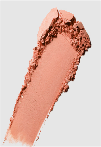 Blush with shine