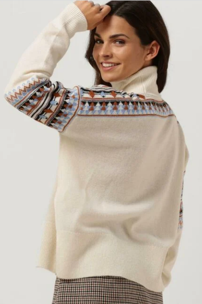 high neck blouse