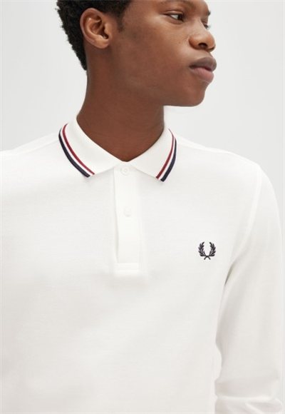 Long sleeve polo shirt