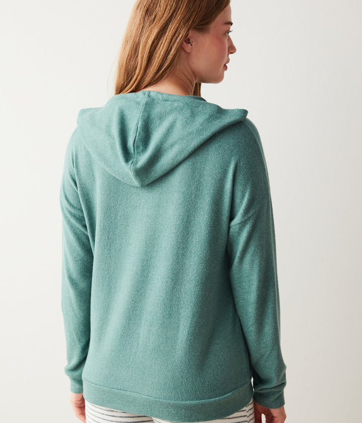 Soft wool pajama blouse